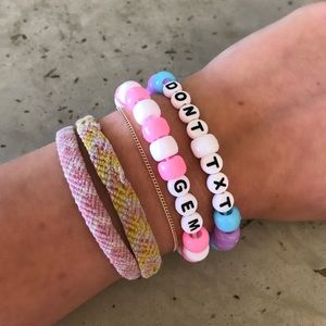 Beaded Letter Bracelet (Personalized!)